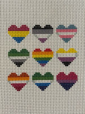 Pride Heart Mosaic (13m)