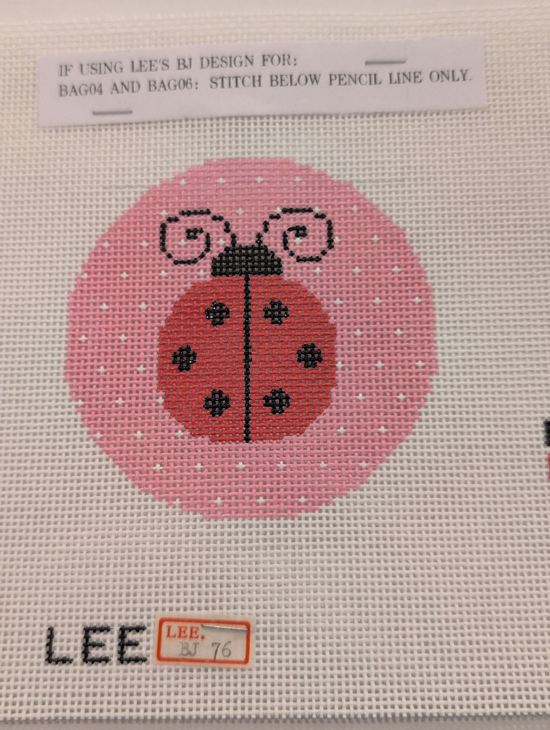 Ladybug 3" Round
