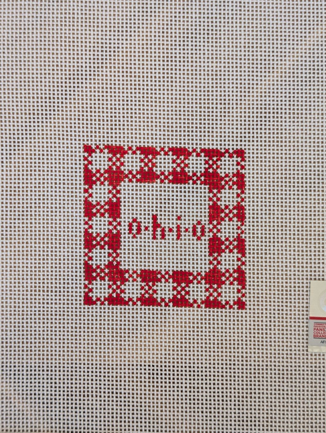 Ohio State Gingham Mini Square