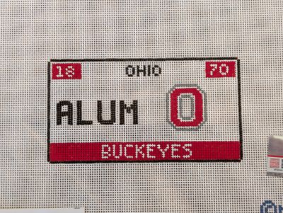 Ohio State License Plate - ALUMNI