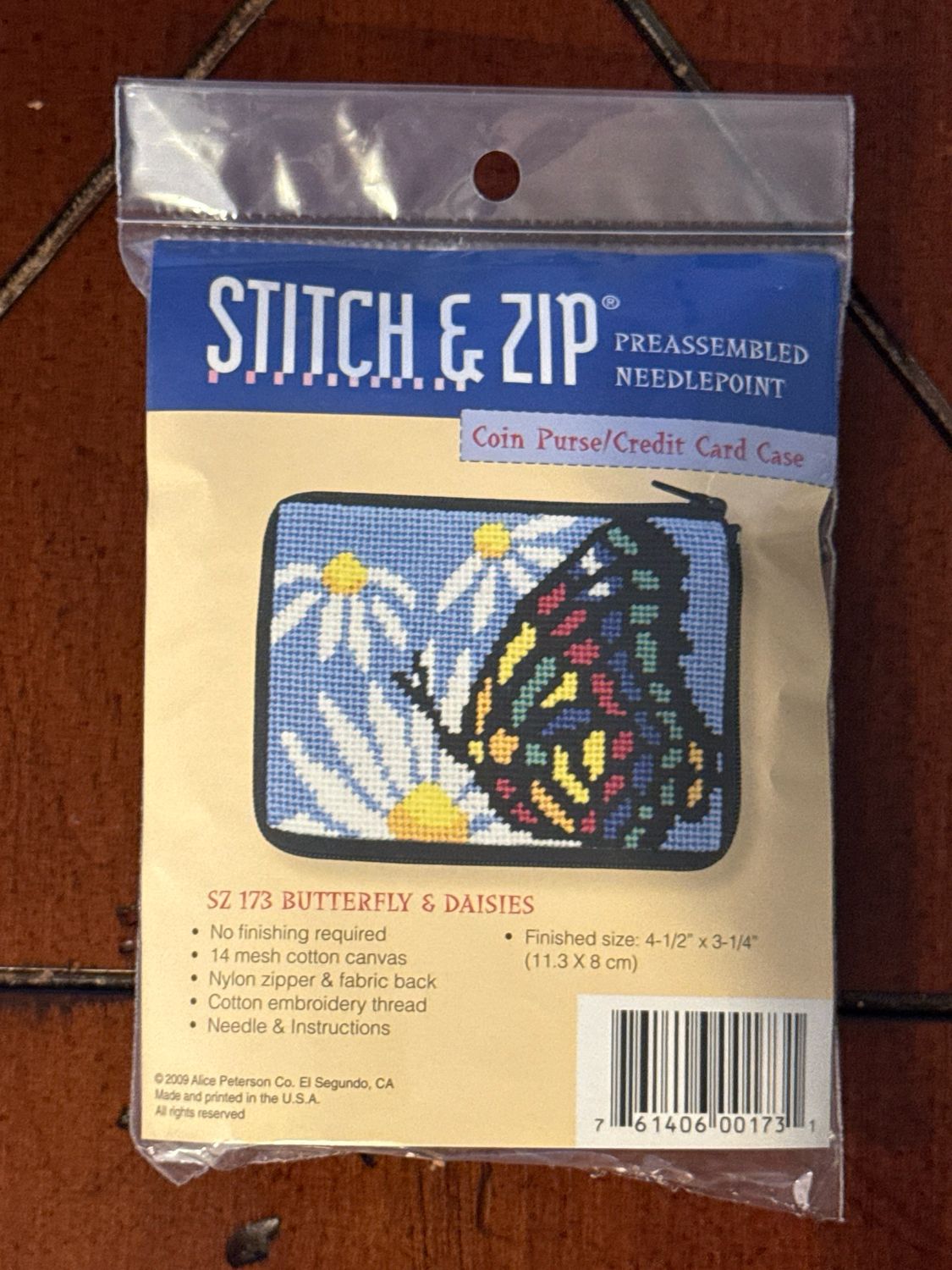 Butterfly &amp; Daisy Coin Purse