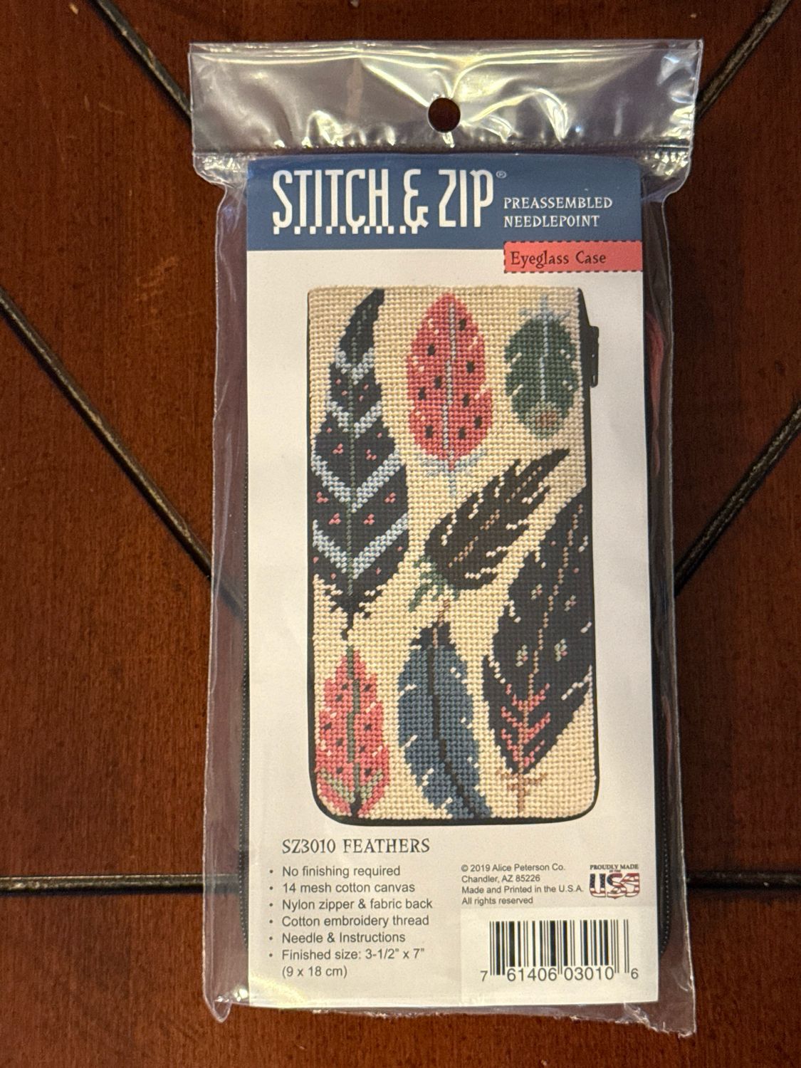 Feathers Eyeglass Case