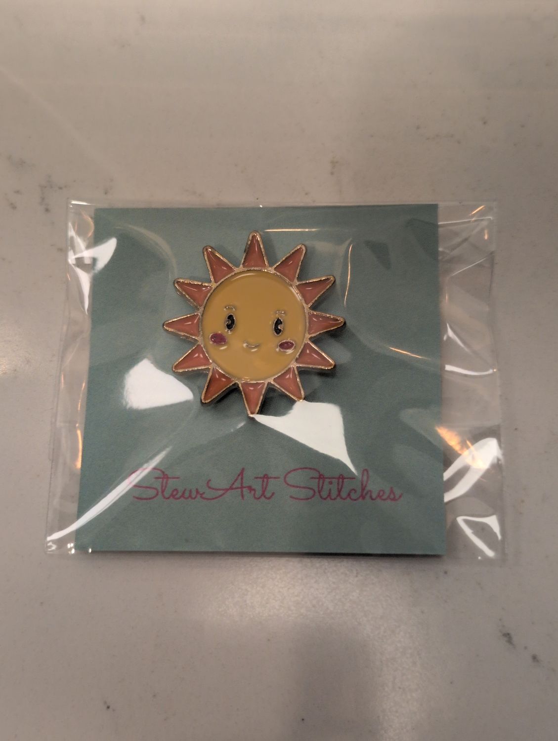 Sun Needleminder from StewArt Stitches