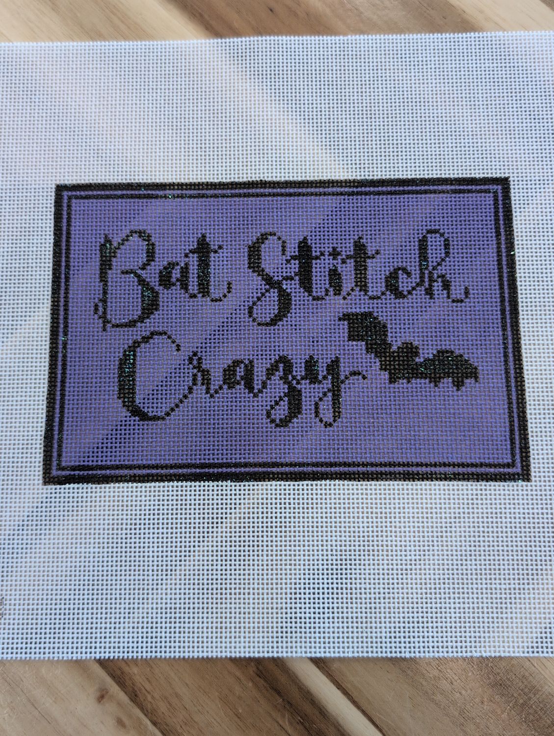 Bat Stitch Crazy