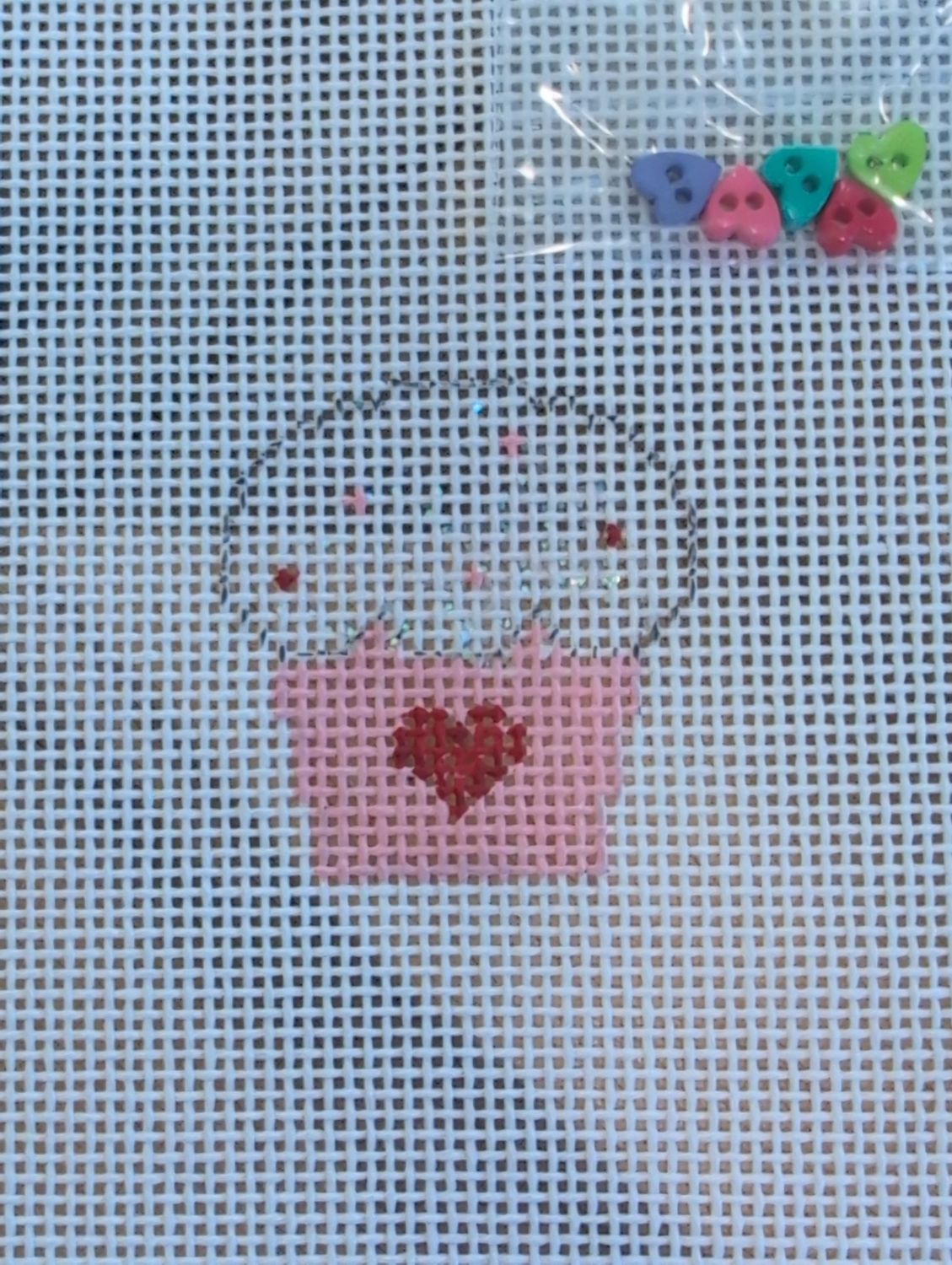 Mini Hearts Cupcake