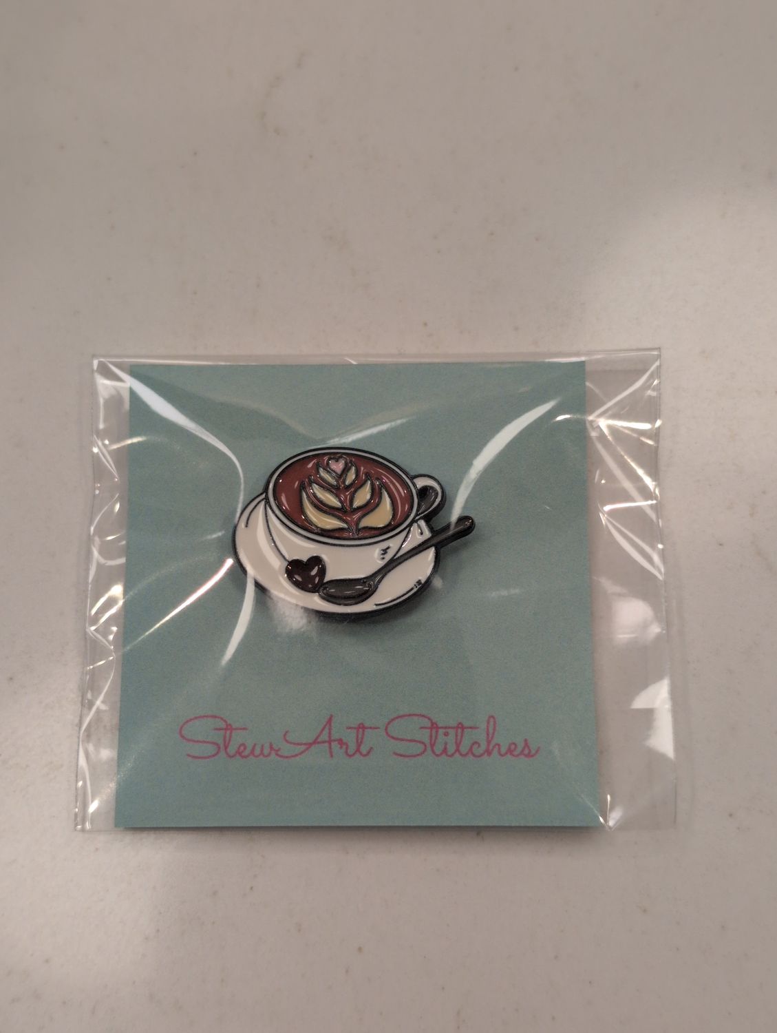 Cappuccino Needleminder from StewArt Stitches