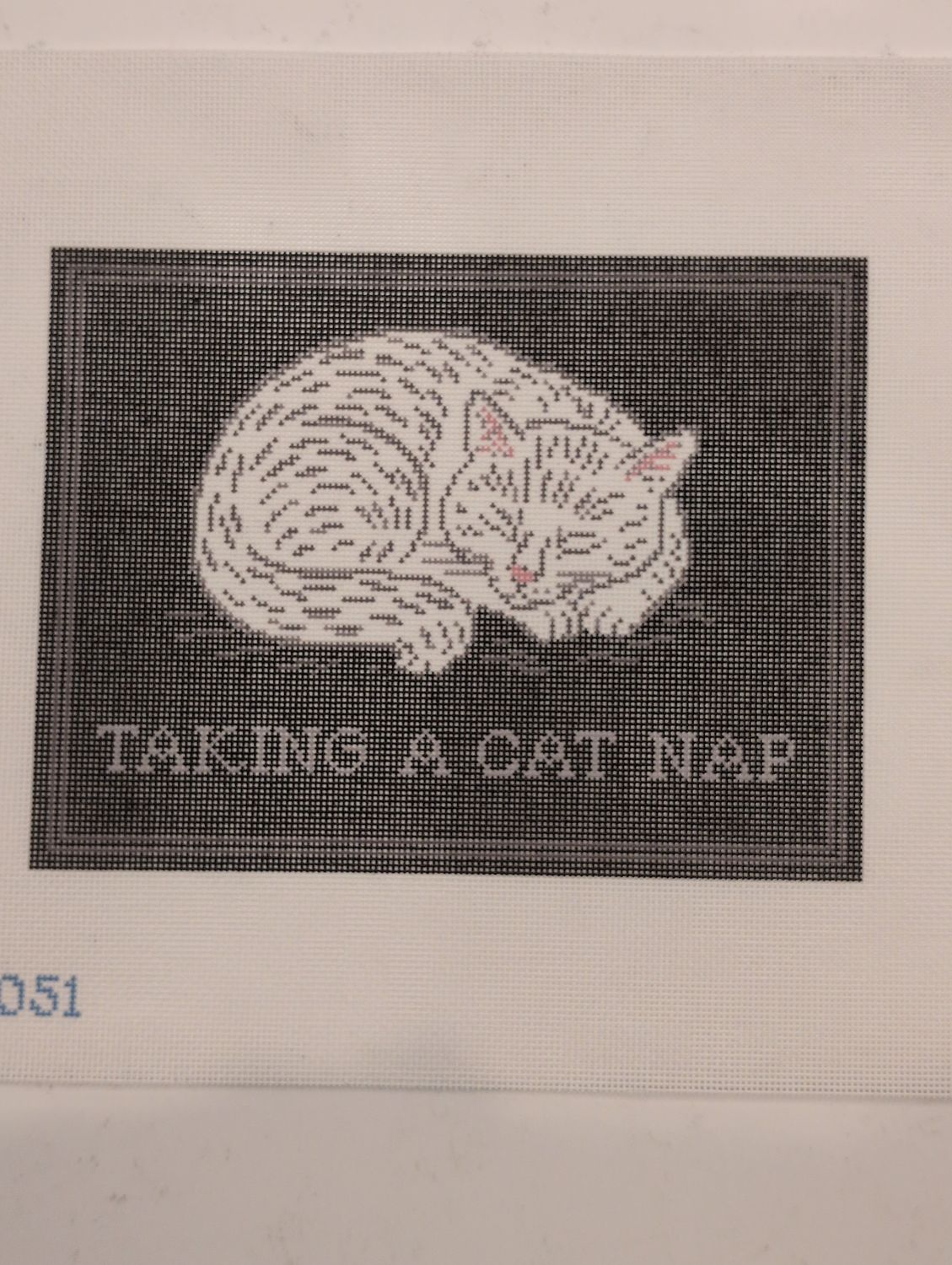 Taking a Cat Nap (printed)