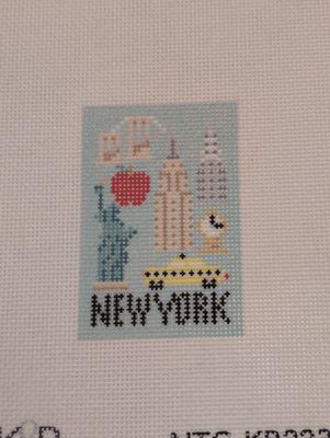 New York Bag Charm Insert