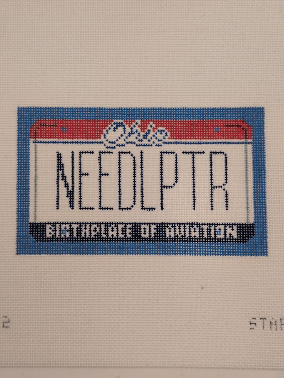 NDLPT Ohio Mini License Plate