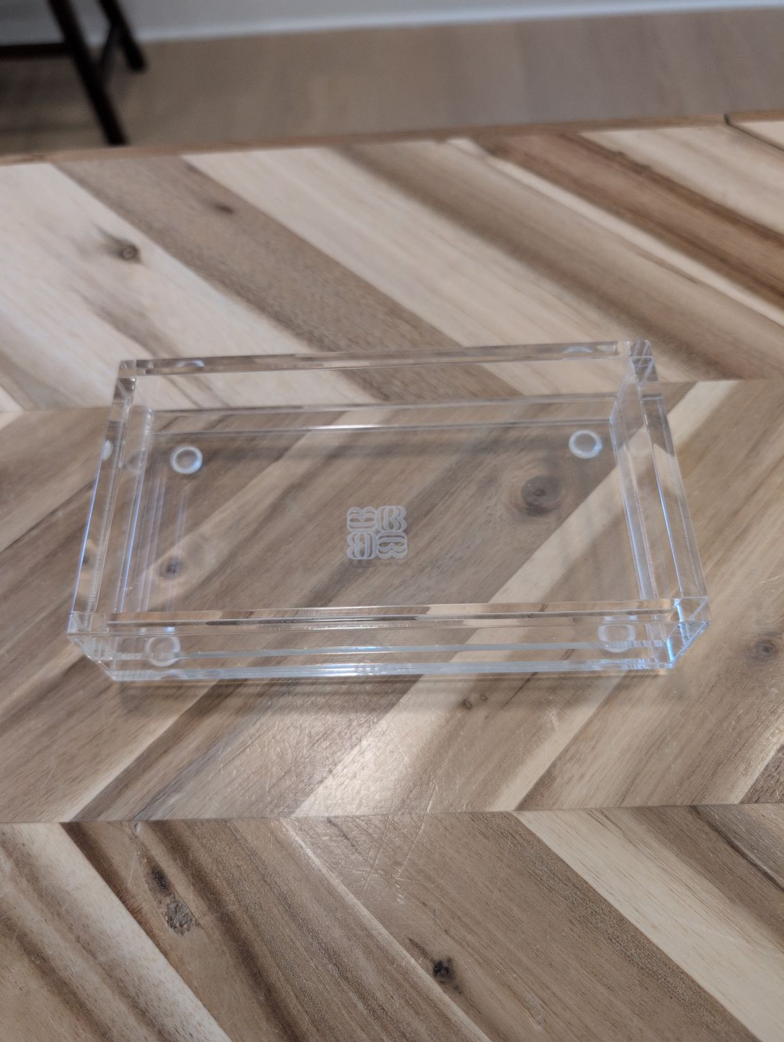 Acrylic Tray 3" x 6"