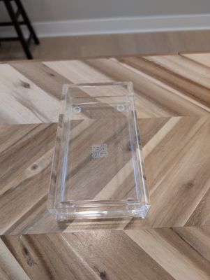 Acrylic Tray 3" x 6"
