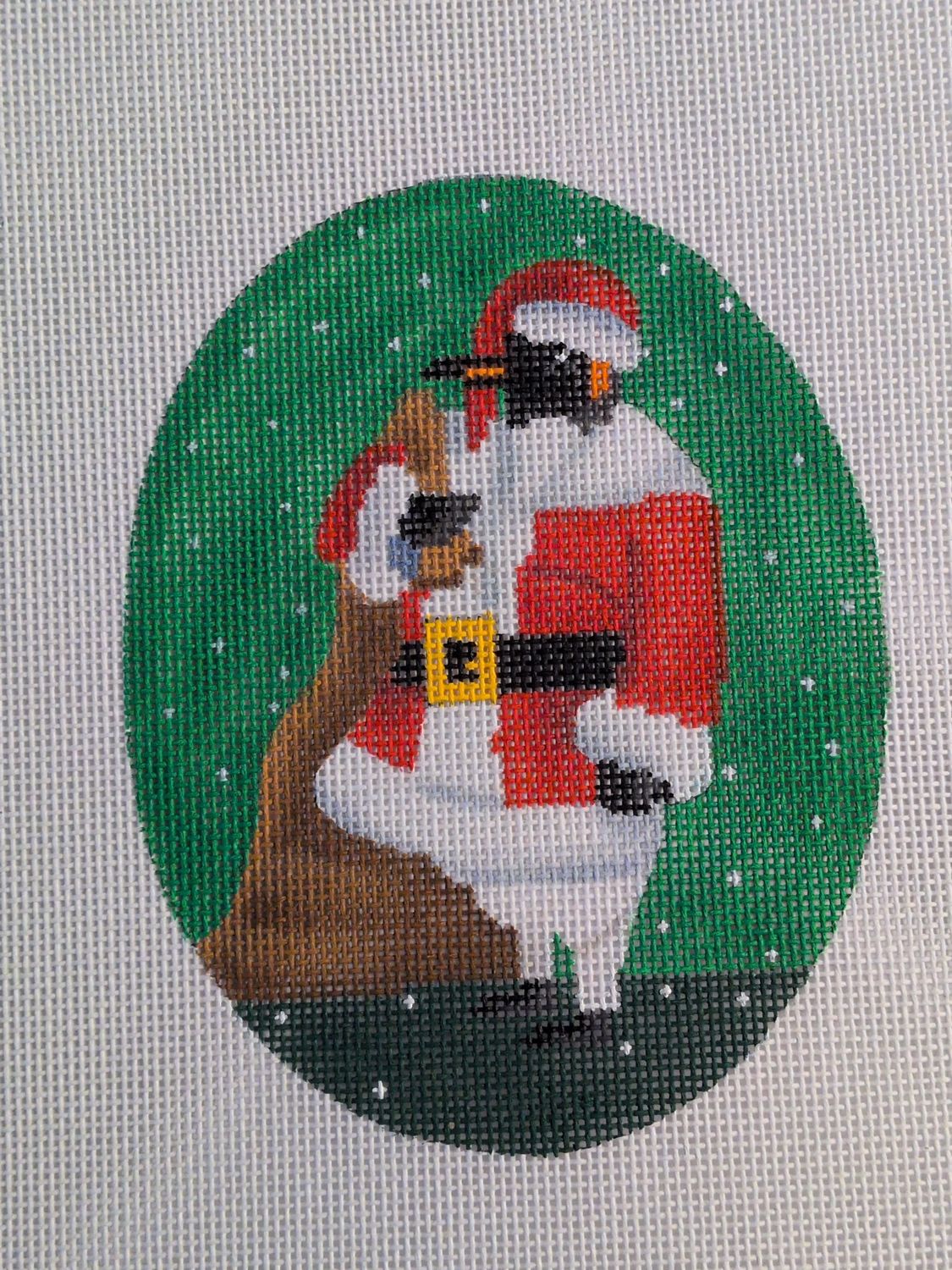 Penguin Santa