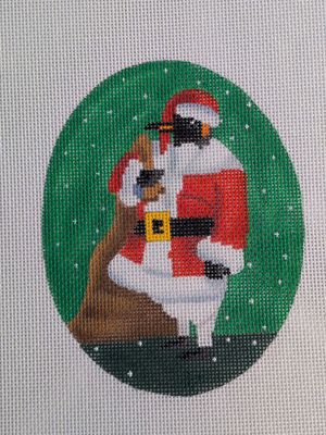 Penguin Santa