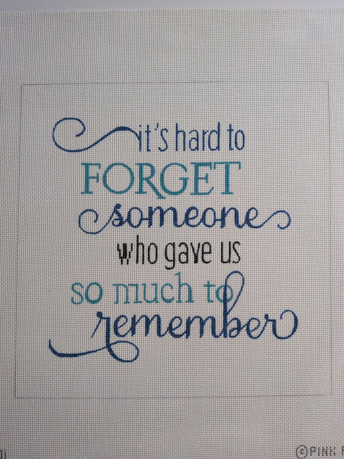 It’s hard to forget someone who gave us so much to…