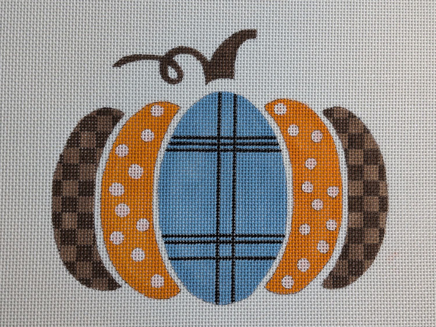 Pumpkin w/Blue Center