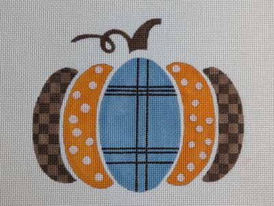 Pumpkin w/Blue Center