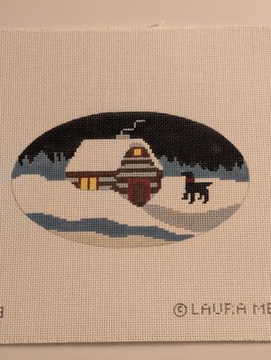 Cabin by the Stream