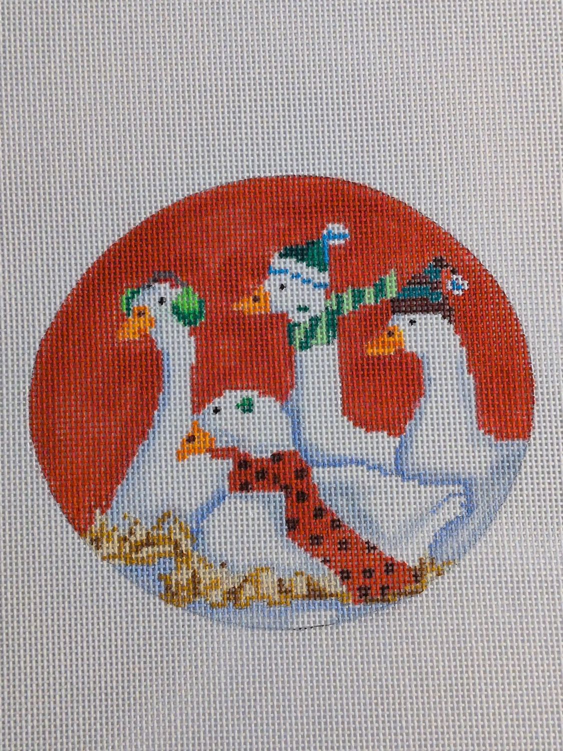 Geese A Laying