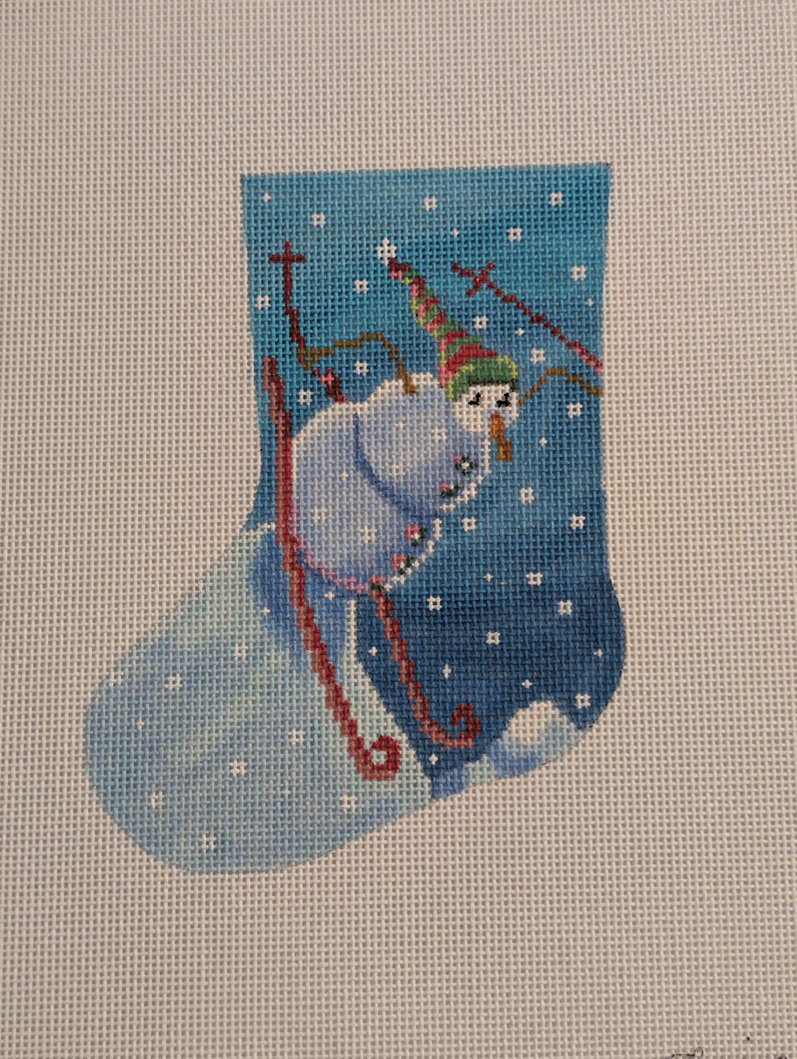 Snowman on Skis