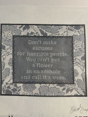 Don’t make excuses for horrible people, you can’t ...