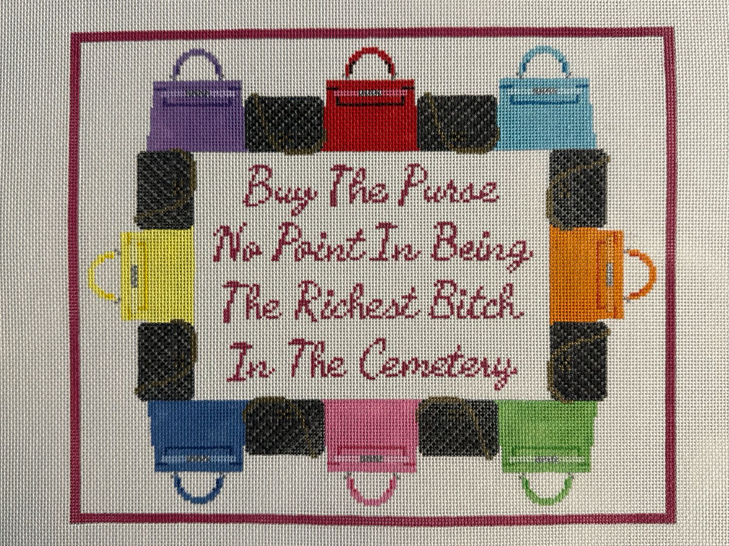 Buy the Purse. No Reason ..Richest Bitch in the Cemetery