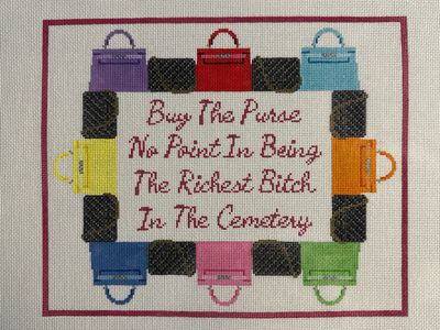 Buy the Purse. No Reason ..Richest Bitch in the Cemetery
