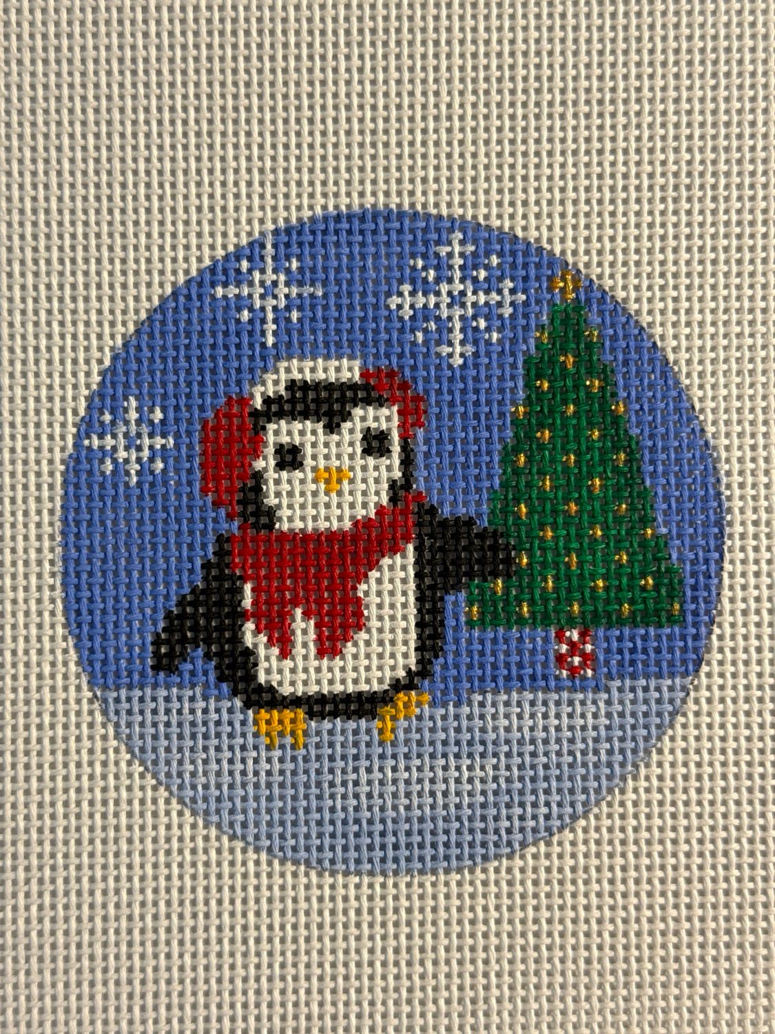 Penguin w/Xmas Tree