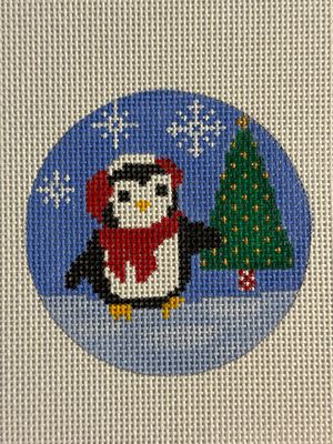 Penguin w/Xmas Tree