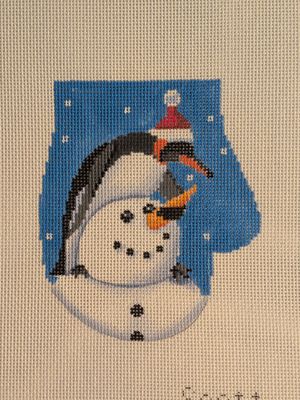 Building A Snowman - Mitten