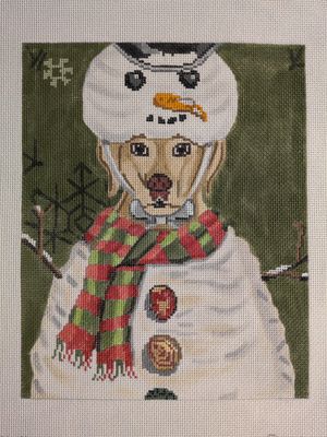 Snowman Costume Labe