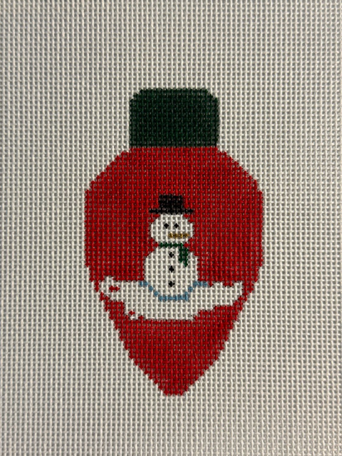 Light Bulb Snowman