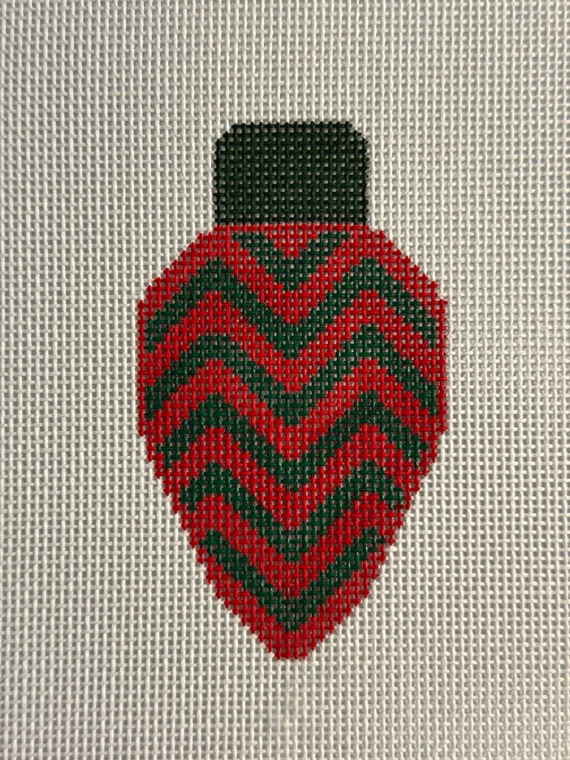 Light Bulb Red Green Wave
