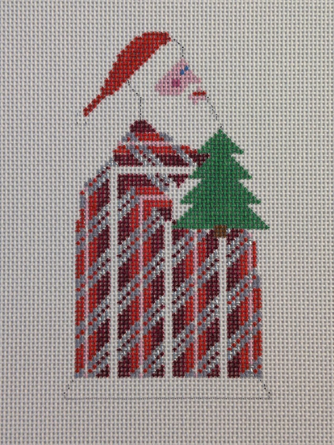 Santa with Tree