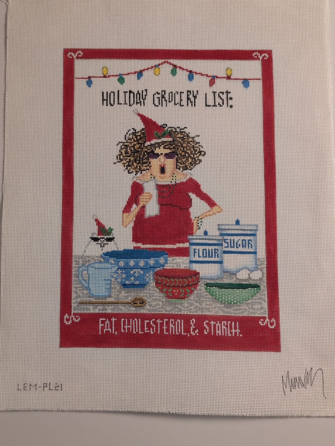 Holiday Grocery List - Fat, Cholesterol &amp; Starch