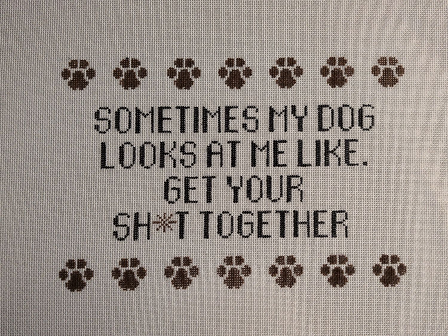 Sometimes My Dog ...