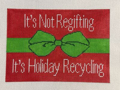 Not Regifting, Holiday Recycling