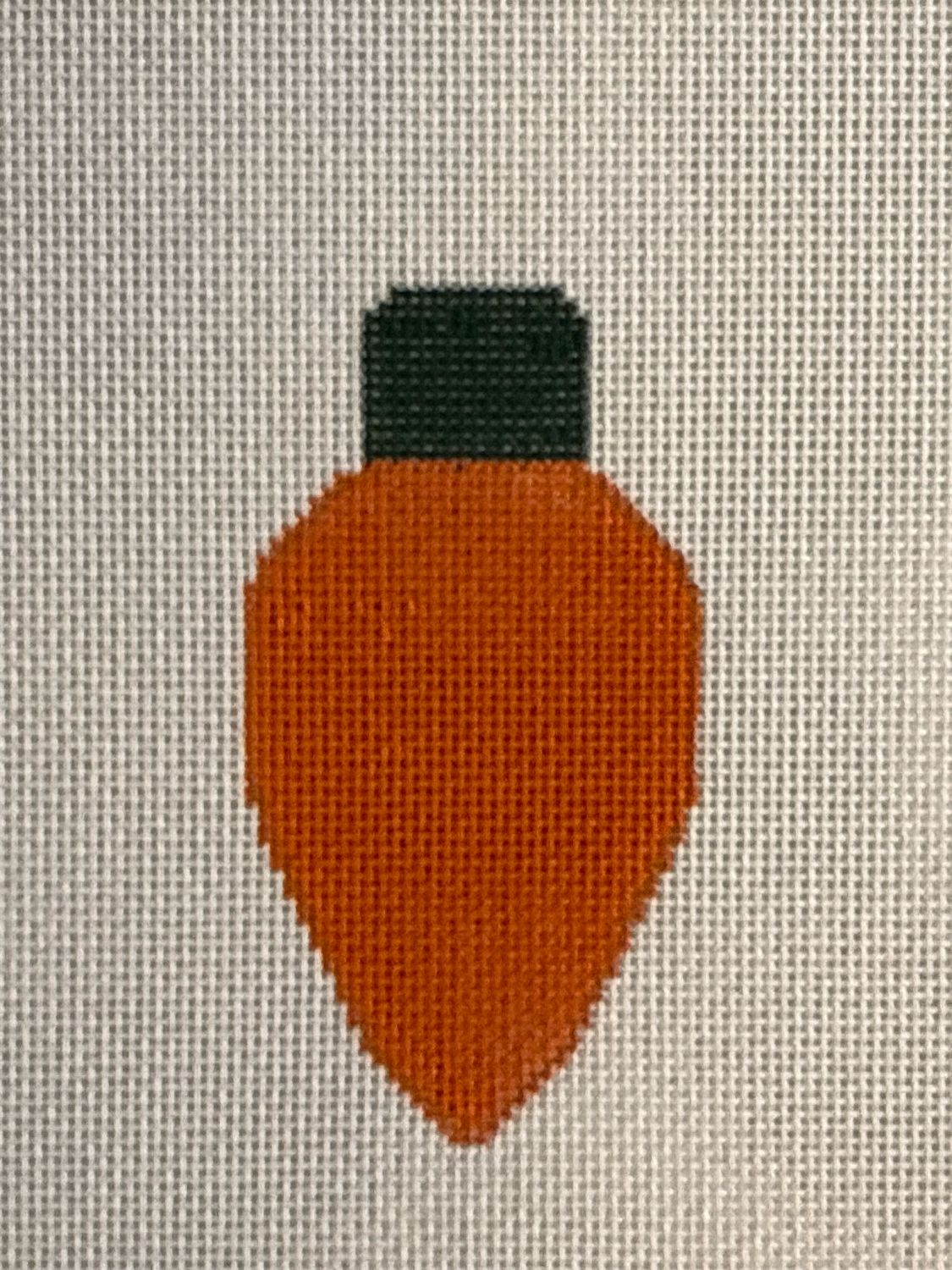 Light Bulb Orange Solid