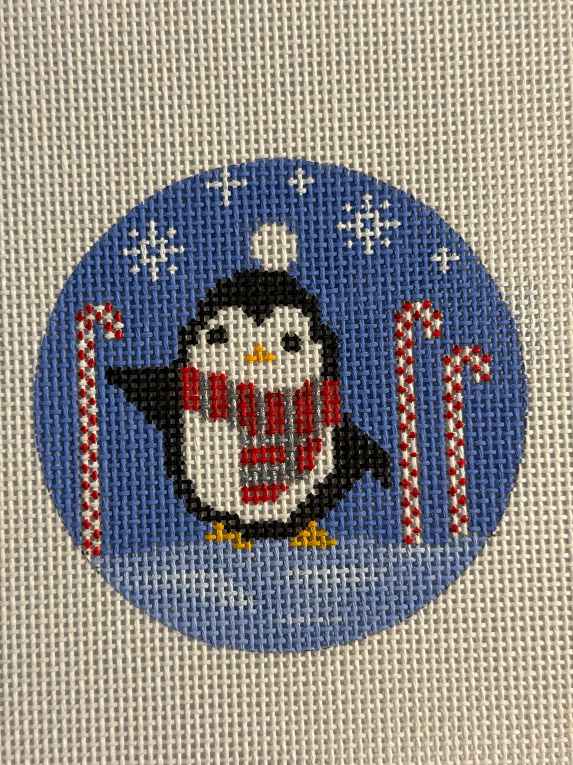 Penguin w/Candy Canes