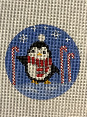 Penguin w/Candy Canes