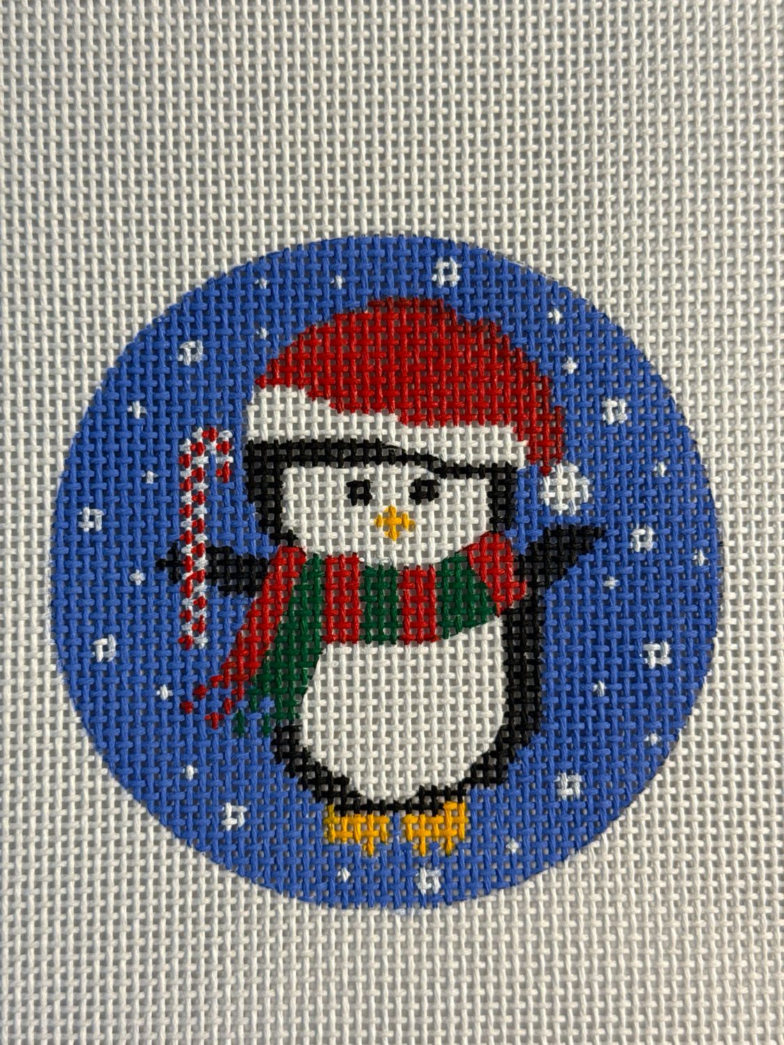 Penguin w/Candy Cane