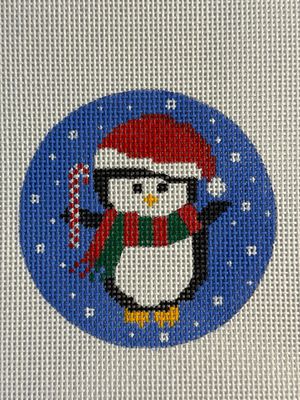Penguin w/Candy Cane