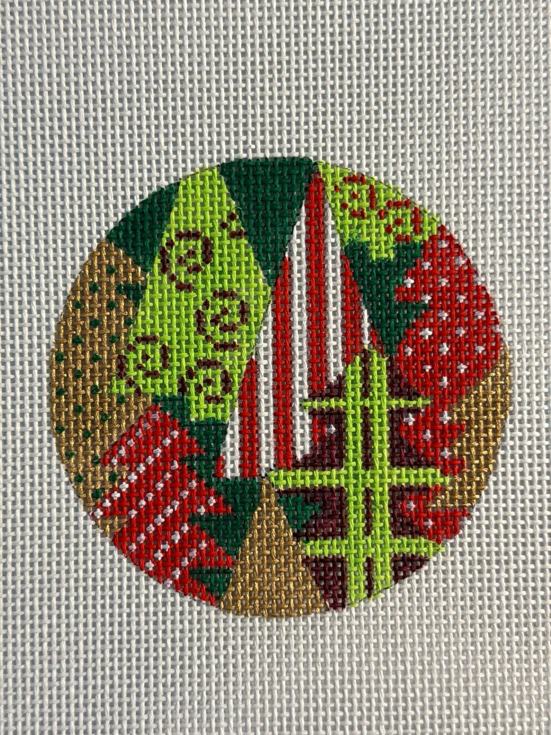 Trees w/ Green Bkgd.