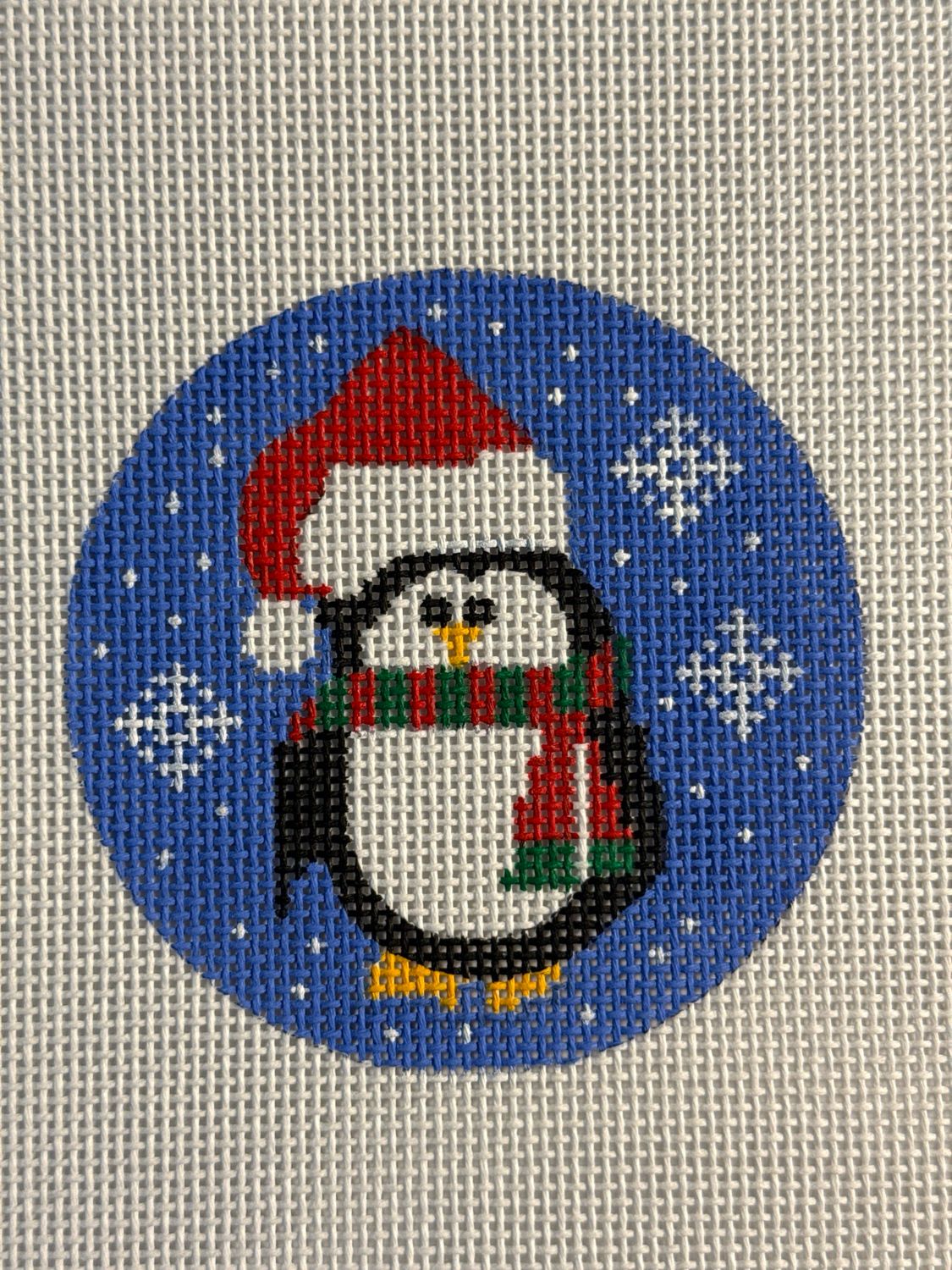 Penguin w/ Santa Cap