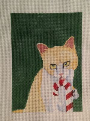 Candy Cane Kitty