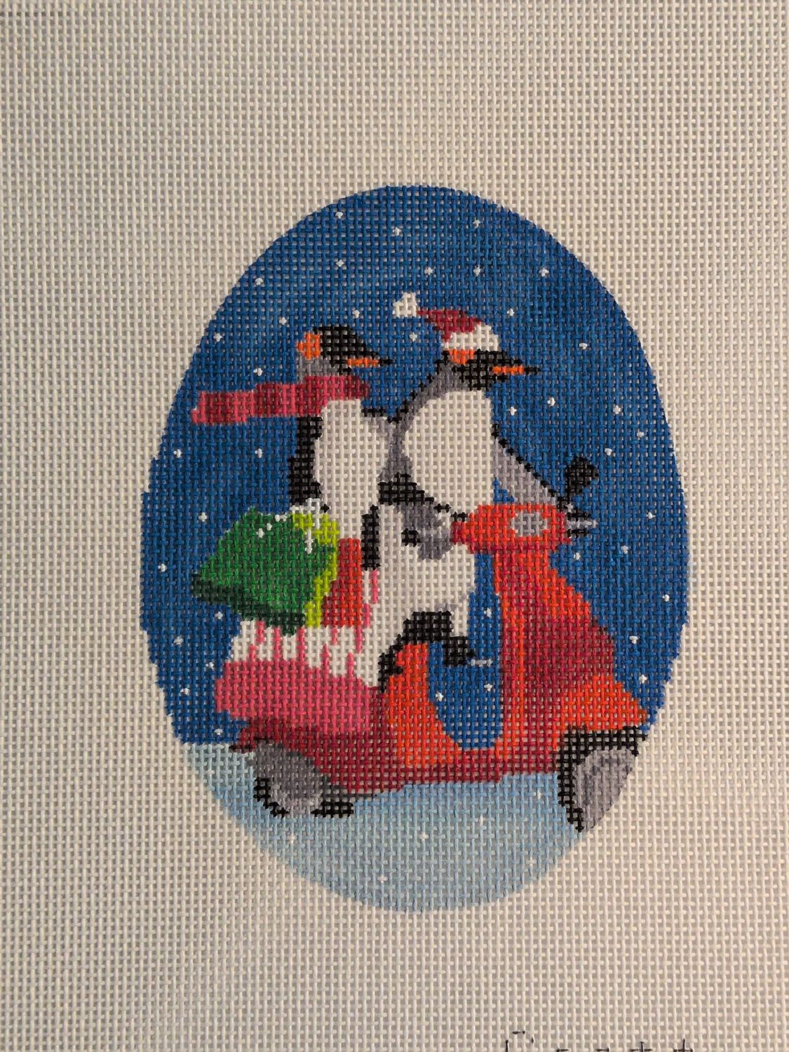 Penguins on Scooter