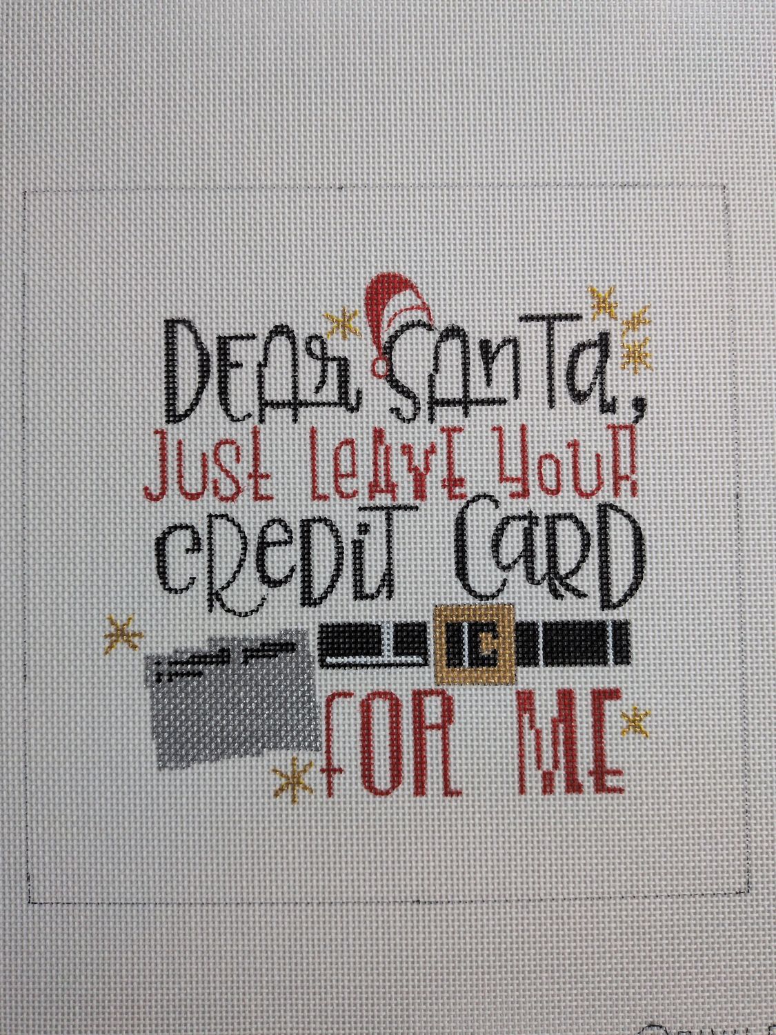 Dear Santa, just leave your credit card for me