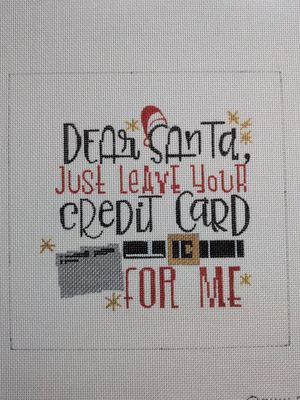 Dear Santa, just leave your credit card for me