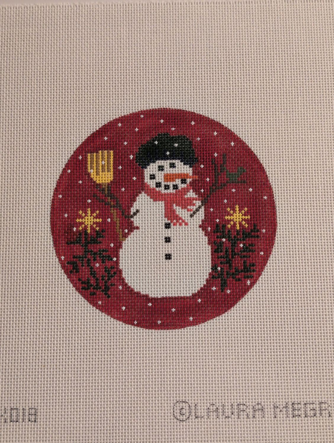 Carrot Snowman