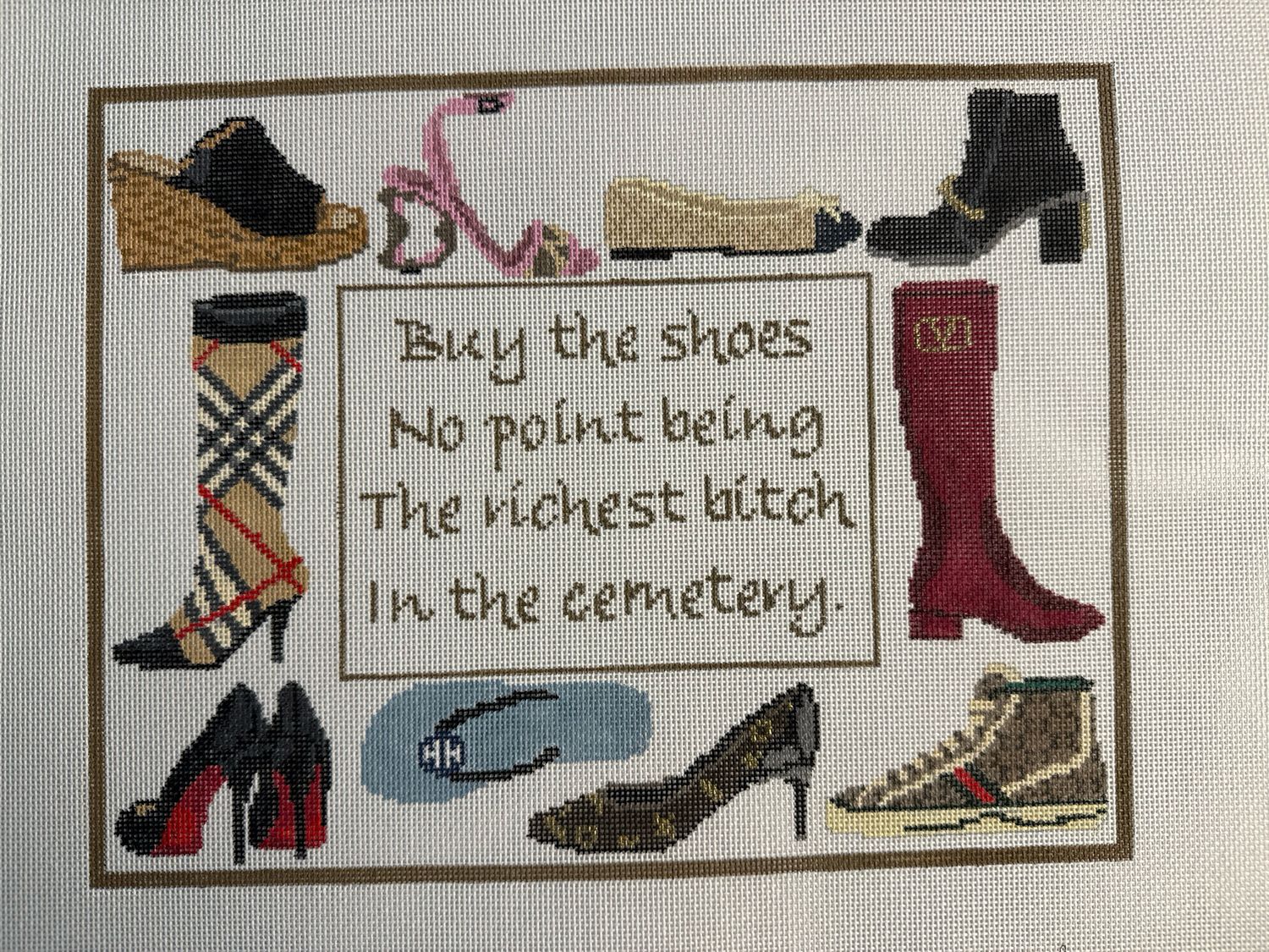 Buy the shoes, no point being the richest bitch in the...