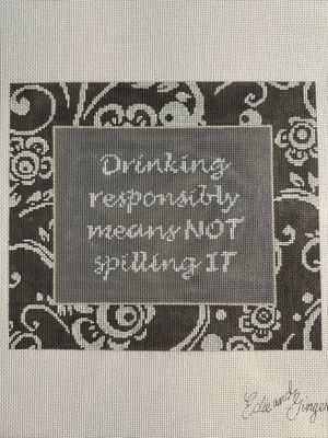 Drinking Responsibly Means Not Spilling It
